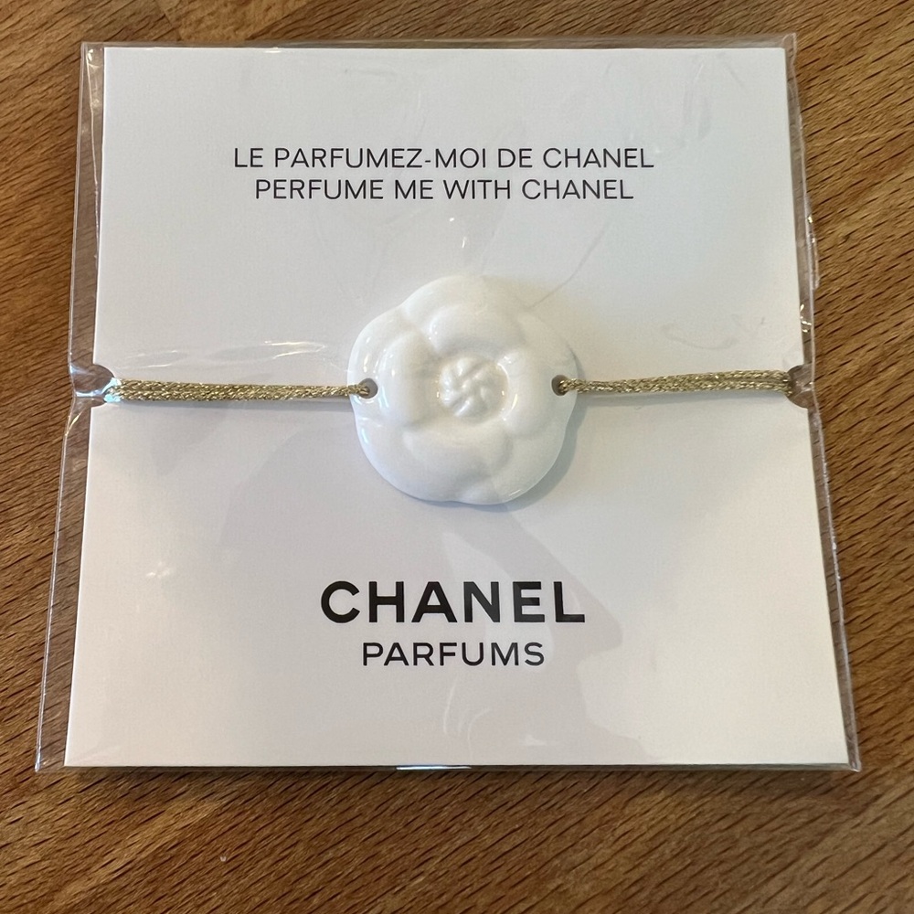Chanel Camelia adjustable bracelet